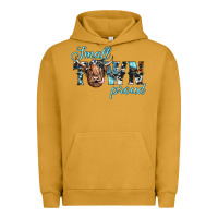 Pigment Peanut Butter small town proud Urban Hoodie - JahusDesignShop