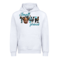 White small town proud Urban Hoodie - JahusDesignShop