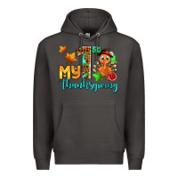 Smoke my first thanksgiving with turkey Premium Hoodie - AdoDesignShop