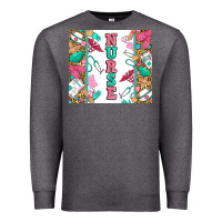 Charcoal Heather nurse Premium Sweatshirt - Zillion Design Studio