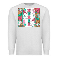 Oatmeal Heather nurse Premium Sweatshirt - Zillion Design Studio