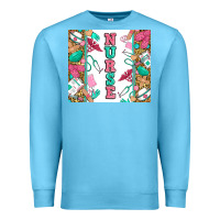 Ocean Blue nurse Premium Sweatshirt - Zillion Design Studio