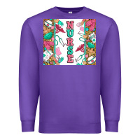 Purple nurse Premium Sweatshirt - Zillion Design Studio