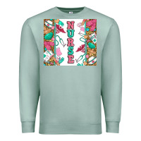 Seafoam nurse Premium Sweatshirt - Zillion Design Studio