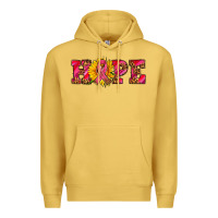 Antique Gold hope sunflower and ribbon Premium Hoodie - AdoDesignShop