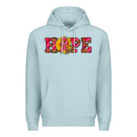 Blue Mist hope sunflower and ribbon Premium Hoodie - AdoDesignShop