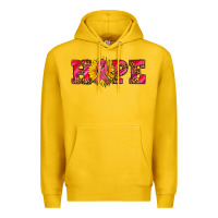 Lemon hope sunflower and ribbon Premium Hoodie - AdoDesignShop