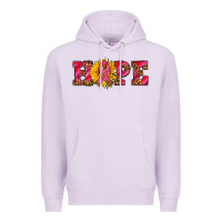 Lilac hope sunflower and ribbon Premium Hoodie - AdoDesignShop