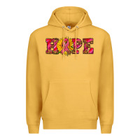 Mustard hope sunflower and ribbon Premium Hoodie - AdoDesignShop