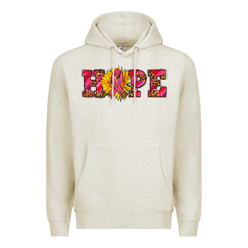 Hope Sunflower And Ribbon Premium Hoodie by AdoDesignShop | Teevron