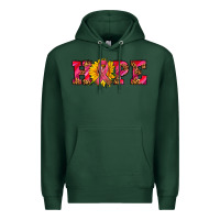 Sports Green hope sunflower and ribbon Premium Hoodie - AdoDesignShop