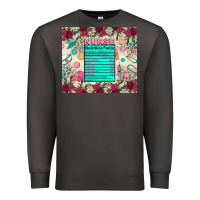 Smoke nurse nutrition facts Premium Sweatshirt - Zillion Design Studio