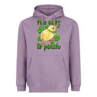 Lavender Too Cute To Pinch Chick Heavyweight Hoodie - RanaPortraitStore
