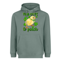 Sage Too Cute To Pinch Chick Heavyweight Hoodie - RanaPortraitStore