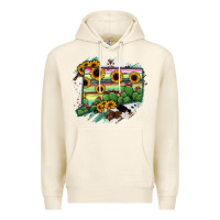 Tofu Connecticut State Map Premium Hoodie - RanaPortraitStore