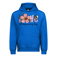 Cobalt love all day every day Urban Hoodie - Artiststas