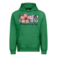 Emerald love all day every day Urban Hoodie - Artiststas