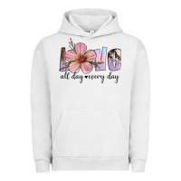 Pigment Lunar Rock love all day every day Urban Hoodie - Artiststas