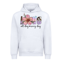 White love all day every day Urban Hoodie - Artiststas
