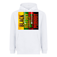 White black history month periodt Heavyweight Hoodie - Zillion Design Studio