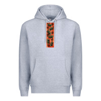 Heather Grey dinosaur ankylosaurus pen wrap Premium Hoodie - Artiststas