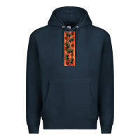 Navy dinosaur ankylosaurus pen wrap Premium Hoodie - Artiststas