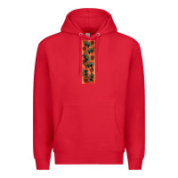 Red dinosaur ankylosaurus pen wrap Premium Hoodie - Artiststas