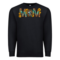 Black mom with aztec mothers day Premium Sweatshirt - texasbilliewilder