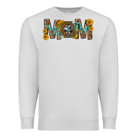 Dove Grey mom with aztec mothers day Premium Sweatshirt - texasbilliewilder