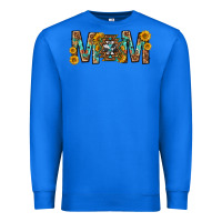 True Royal mom with aztec mothers day Premium Sweatshirt - texasbilliewilder