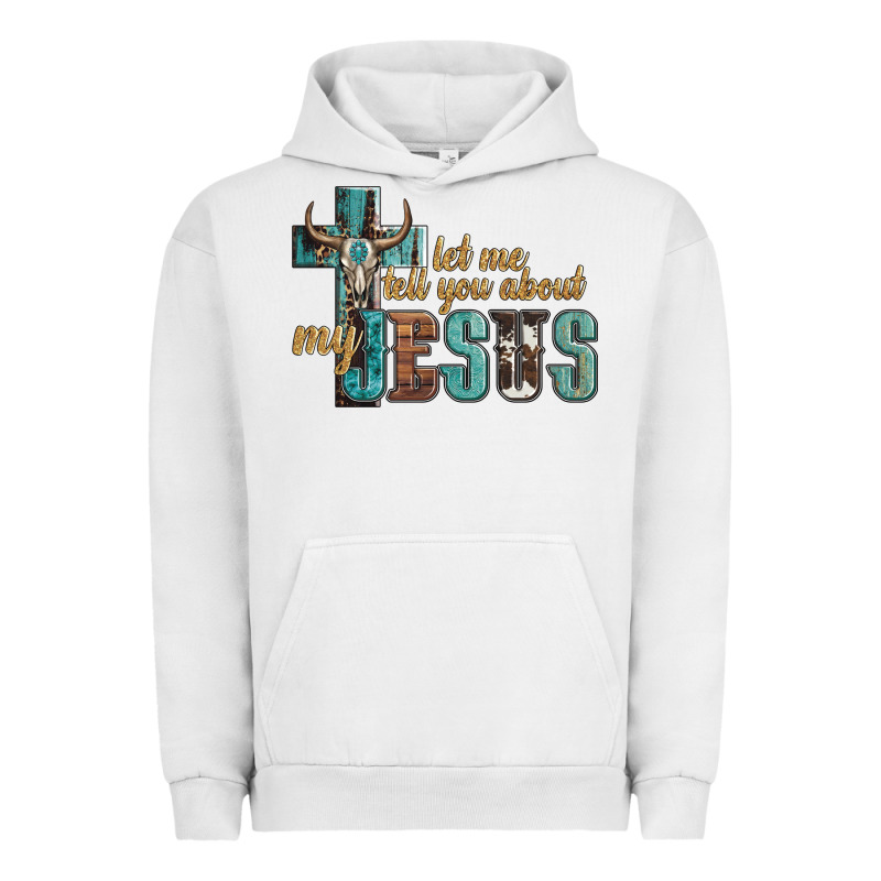 Let Me Tell You About My Jesus Urban Hoodie by Artiststas | Teevron