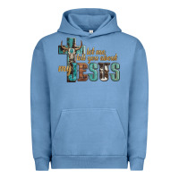 Pigment Pebble Blue let me tell you about my jesus Urban Hoodie - Artiststas