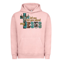 Pigment Salmon let me tell you about my jesus Urban Hoodie - Artiststas