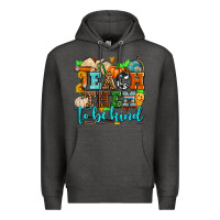 Charcoal Heather teach them to be kind with pumpkins and fall Premium Hoodie - AdoDesignShop