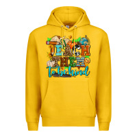 Lemon teach them to be kind with pumpkins and fall Premium Hoodie - AdoDesignShop