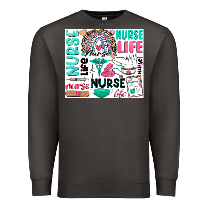 Nurse Life Premium Sweatshirt by Zillion Design Studio | Teevron