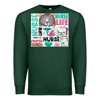 Sports Green nurse life Premium Sweatshirt - Zillion Design Studio