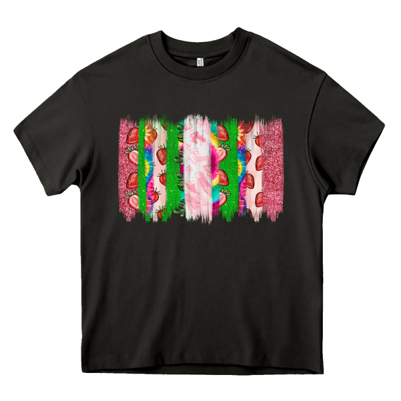 Summer Brushstrokes Heavy Core Tee by CowhideDigitalArt | Teevron