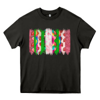 Asphalt summer brushstrokes Heavy Core Tee - CowhideDigitalArt