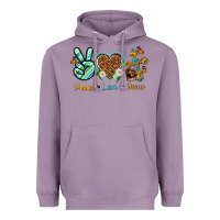 Lavender peace love jesus Heavyweight Hoodie - texasbilliewilder