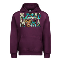 Mauve Wine blessed mama Urban Hoodie - JahusDesignShop