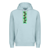 Blue Mist dinosaur ankylosaurus pen wrap Premium Hoodie - Artiststas