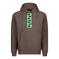 Coffee dinosaur ankylosaurus pen wrap Premium Hoodie - Artiststas