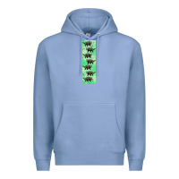 Colony Blue dinosaur ankylosaurus pen wrap Premium Hoodie - Artiststas