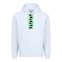 White dinosaur ankylosaurus pen wrap Premium Hoodie - Artiststas