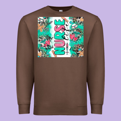 Nurse Life Premium Sweatshirt Designed By Zillion Design Studio