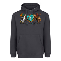 Smoke peace love rodeo Heavyweight Hoodie - texasbilliewilder