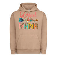 Pigment Burro blessed mama Urban Hoodie - JahusDesignShop