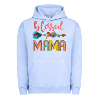 Pigment Grape Ice blessed mama Urban Hoodie - JahusDesignShop