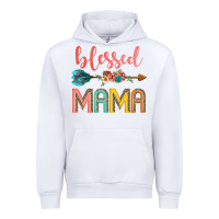 White blessed mama Urban Hoodie - JahusDesignShop